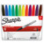 Sharpie Fine Point Permanent Markers, Assorted, Set Of 12 SAN30072