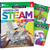 Shell 180 Days Steam, Science, & Math Grade 6: 3-Book Set SEP147647