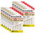 Stikkiworks Stikkitack, White, 2 Oz./80 Tabs Per Pack, 12 Packs STKST80W-12