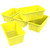 Storex Small Cubby Bin, Yellow, Pack Of 5 STX62418U05C-5