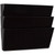 Storex Unbreakable Wall Files, Legal, Black, Set Of 3 STX70228U06C