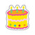 Trend Birthday Cake Mini Accents, 36 Ct T-10505