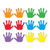 Trend Handprints Classic Accents Variety Pack, 36 Ct T-10930