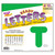 Trend Green 4" Casual Uppercase Ready Letters T-458