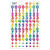 Trend Numbers Supershapes Stickers, 800 Ct T-46036