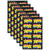 Trend Rainbow Stars Sparkle Stickers, 24 Per Pack, 6 Packs T-46307-6