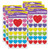 Trend Sparkle Hearts Supershapes Stickers-Sparkle, 100 Per Pack, 6 Packs T-46314-6