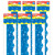 Trend Blue Sparkle Terrific Trimmers, 32.5' Per Pack, 6 Packs T-91413-6