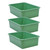 Teacher Eucalyptus Green Large Plastic Storage Bin, Pack Of 3 TCR20414-3