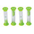 Teacher 5 Minute Sand Timers - Small, Green, Pack Of 4 TCR20662