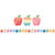 Teacher Watercolor Apples Die-Cut Border Trim, 35 Feet TCR3573