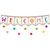 Teacher Confetti Pennants Welcome Bulletin Board Display TCR3608