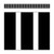 Teacher Black And White Vertical Stripes Straight Border Trim, 35 Feet TCR3935