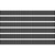Teacher Black And White Vertical Stripes Straight Border Trim, 35 Feet Per Pack, 6 Packs TCR3935-6
