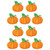 Teacher Pumpkins Accents, Pack Of 30 TCR4146