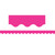 Teacher Hot Pink Scalloped Border Trim, 35 Feet TCR5582
