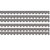 Teacher Black And White Gingham Scalloped Border Trim, 35 Feet Per Pack, 6 Packs TCR5817-6