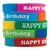 Teacher Fancy Happy Birthday Two-Toned Wristband Pack, Pack Of 10 TCR6571