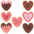 Teacher Frosted Heart Cookies Accents, Pack Of 30 TCR6951
