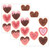 Teacher Frosted Heart Cookies Accents, 30 Per Pack, 3 Packs TCR6951-3
