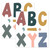 Teacher Wonderfully Wild 7" Fun Font Letters, 120 Per Pack, 2 Packs TCR70107-2