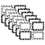 Teacher Black And White Painted Dots Name Tags/Labels - Multi-Pack - 36 Per Pack, 6 Packs TCR7085-6