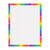 Teacher Colorful Blank Write-On/Wipe-Off Chart, 17" X 22" TCR7109