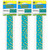 Teacher Teal Confetti Magnetic Border, 24 Feet Per Pack, 3 Packs TCR77389-3