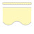 Teacher Pastel Yellow Scalloped Border Trim, 35 Feet TCR8429