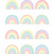 Teacher Pastel Pop Rainbows Mini Accents, 36 Per Pack, 6 Packs TCR8442-6