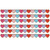 Teacher Home Sweet Classroom Hearts Die-Cut Border Trim, 35 Feet Per Pack, 6 Packs TCR8457-6