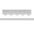 Teacher Silver Sparkle Scalloped Border Trim, 35 Feet TCR8765