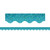 Teacher Teal Sparkle Scalloped Border Trim, 35 Feet TCR8792