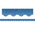 Teacher Blue Sparkle Scalloped Border Trim, 35 Feet TCR8794