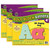 Teacher Oh Happy Day Bold Block 4" Letters Combo Pack, 230 Pieces Per Pack, 3 Packs TCR9037-3