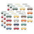 Teacher Moving Mountains Road Trip Camper Vans Mini Accents, 36 Per Pack, 6 Packs TCR9219-6