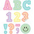 Teacher Pastel Pop 2" Bold Block Self-Adhesive Letters Uppercase, 326 Pieces TCR9649