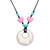 The Silicone Heart Style Teething Necklace TPG440