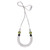The Silicone U Tube Style Teething Necklace TPG445