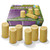 Yellow Let'S Roll, Garden Bugs Rollers, Set Of 6 YUS1154