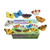Yellow Sensory Play Stones - Butterflies - Set Of 8 YUS1220