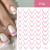 Lanvender - White French 3D Nail Stickers Manicure Gradient Line Flower Nail Art Designs Self-Adhesive Nail Tips Guides For Diy Decoration By WTB