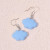 Metal Orange - Ultra-Low New Fashion Cute White Cloud Stud Earrings Delicate Mushroom Clouds For Women Girls Ear Jewelry Wholesale Gifts Bear By WTB