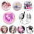 Multi-Colored, Size: S - 58/44/32Mm Anime Cartoon Figure Nana Brooches Cosplay Exquisit Badge For Collar Backpack Hat Accessory Handmade Enamel Pin By WTB