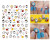 Lavender - Miniso Pokemon Cartoon Pikachu Squirtle Nail Stickers Nail Art Decoration Sanrio Kurome Melody 3D Stickers For Nails Manicure By WTB