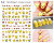 Diamond D Color - Miniso Pokemon Cartoon Pikachu Squirtle Nail Stickers Nail Art Decoration Sanrio Kurome Melody 3D Stickers For Nails Manicure By WTB