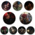 Multi-Colored, Size: S - 32/44/58Mm Anime Round Pins Cartoon Character Arcane Badge Role Play Handmade Tinplate Brooches For Clothes Backpack Decoration By WTB