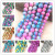 Wholesale 4/6/8/10Mm Glass Beads Round Loose Spacer Beads Pattern For Jewelry Making Diy Bracelet Necklace By WTB