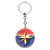 Avengers Captain Marvel Carol Danvers Keychain Superhero Metal Pendant Keyrings For Women Men Backpack Key Holder Accessories By WTB