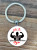 Black - Gym Keyring Keychain Suitable For Bodybuilding Athletes Heavy Men Boys Bodybuilding Sports Unisex Men Tactical Rock Keyring Keyc By WTB